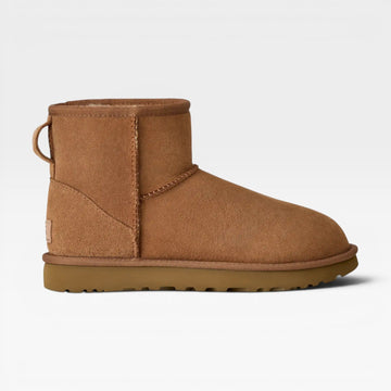 Women's Cowhide Suede Mini Boots – Cozy Ankle Height Winter Boots