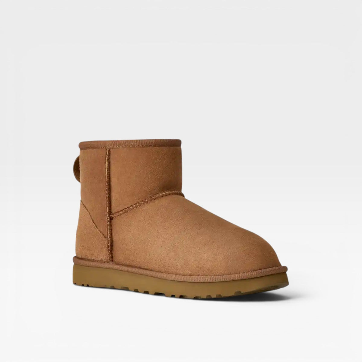 Women's Cowhide Suede Mini Boots – Cozy Ankle Height Winter Boots