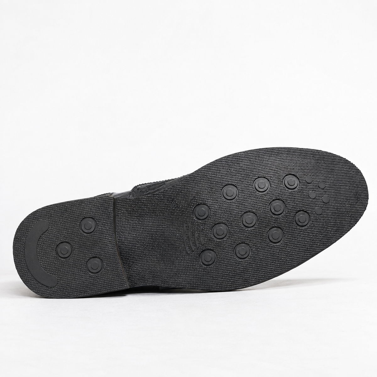 Men's Leather Wingtip Ankle Boots