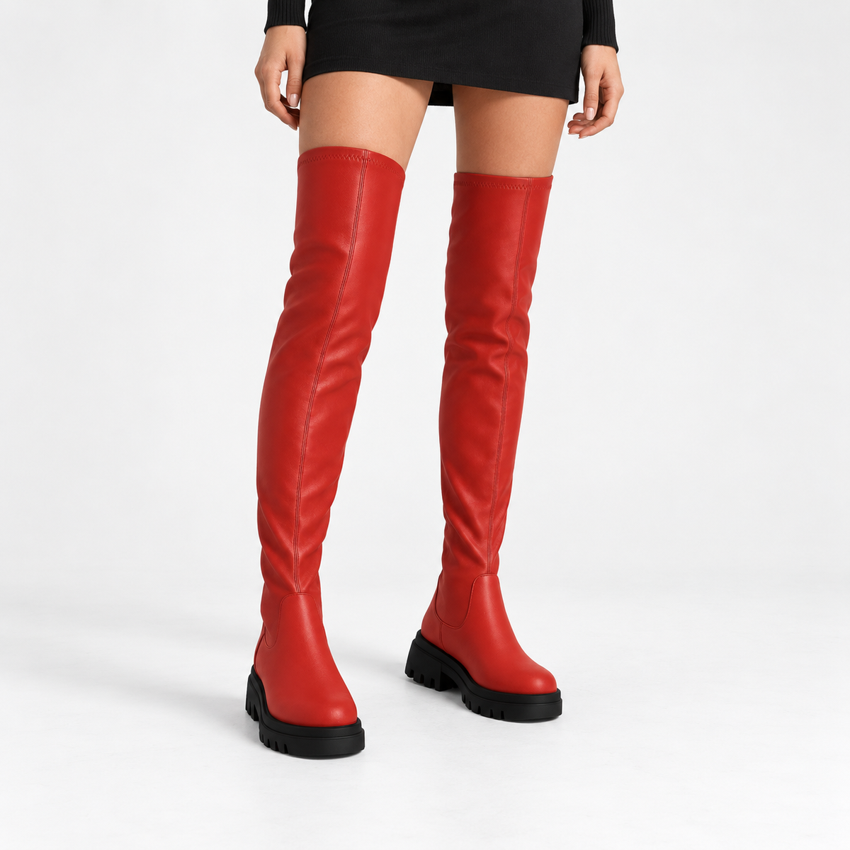 Women's Over The Knee High Platform Boots