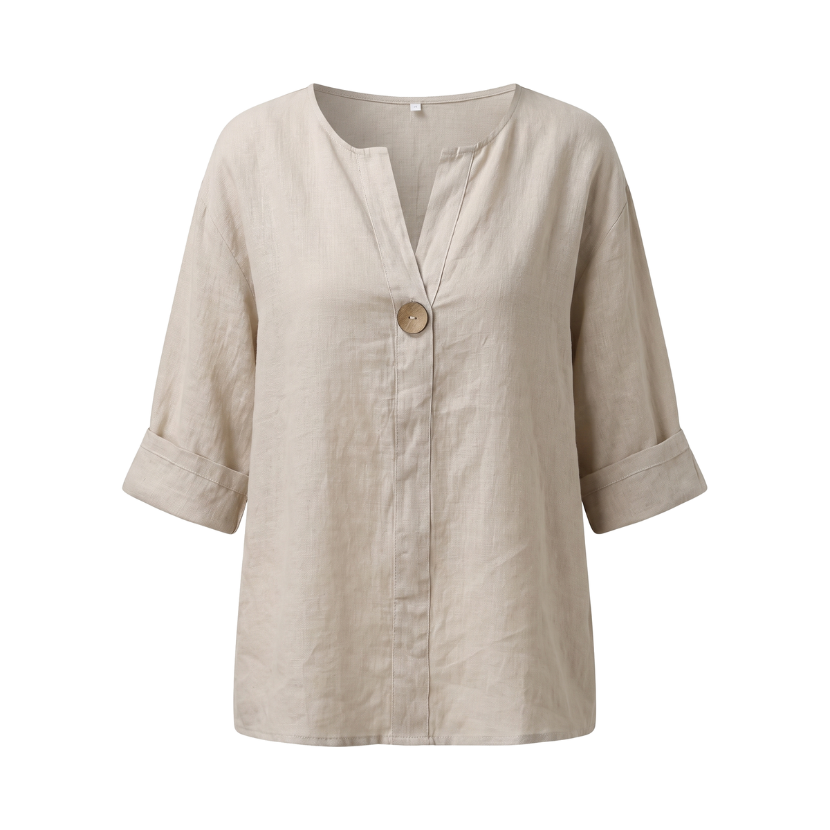 Relaxed Button Blouse