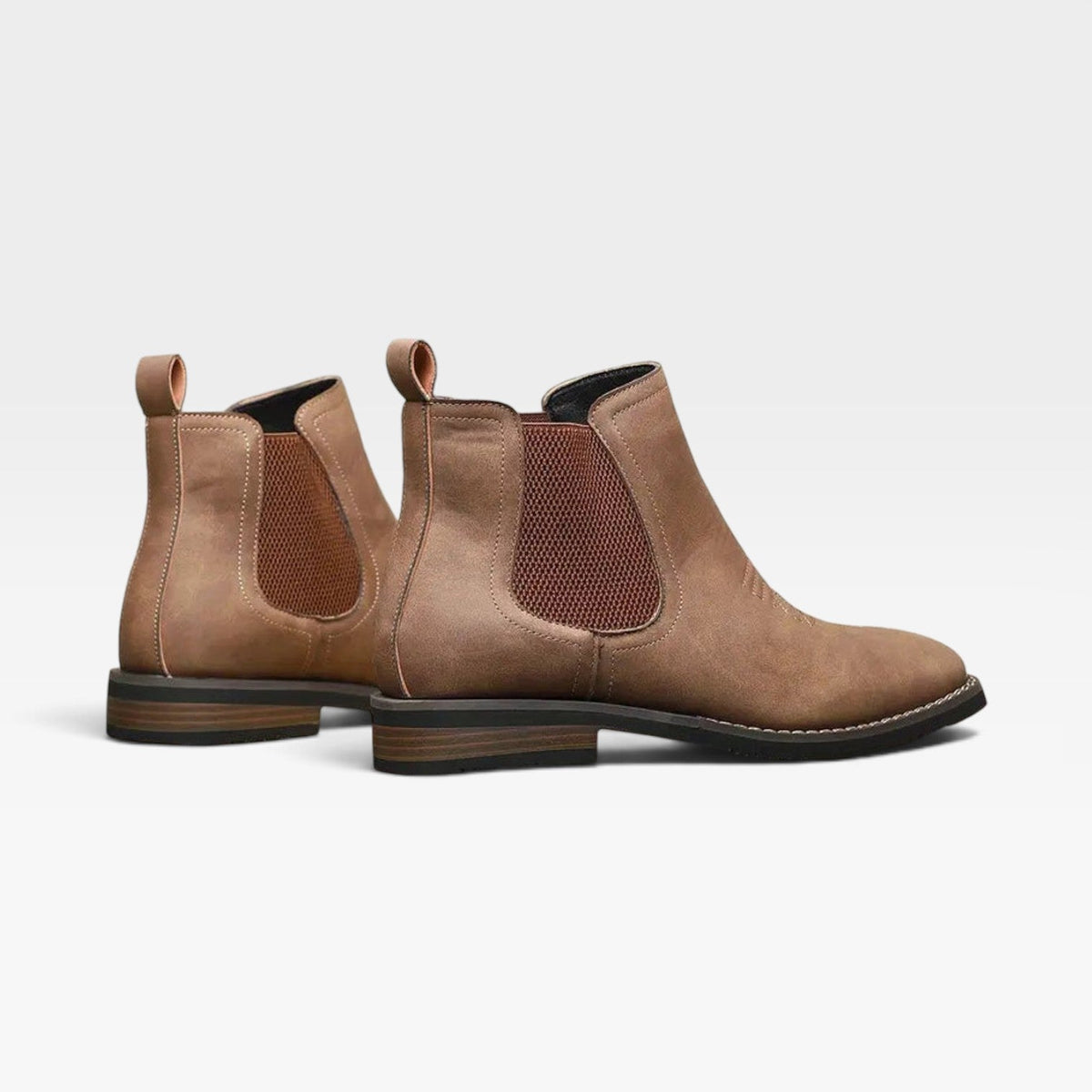 Men's Orthopedic Leather Chelsea Boots