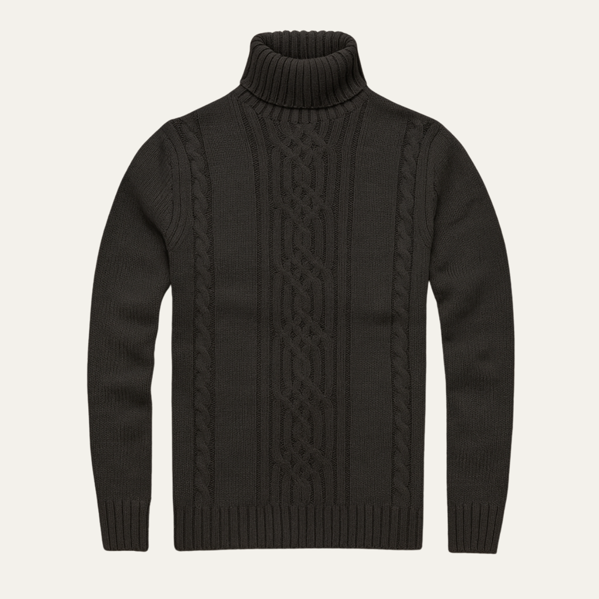 Courchevel Knitted Wollrollkragenpullover