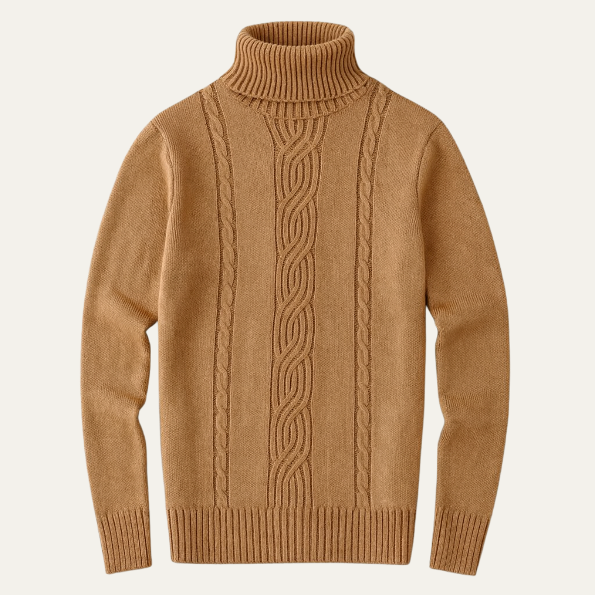 Courchevel Knitted Wollrollkragenpullover