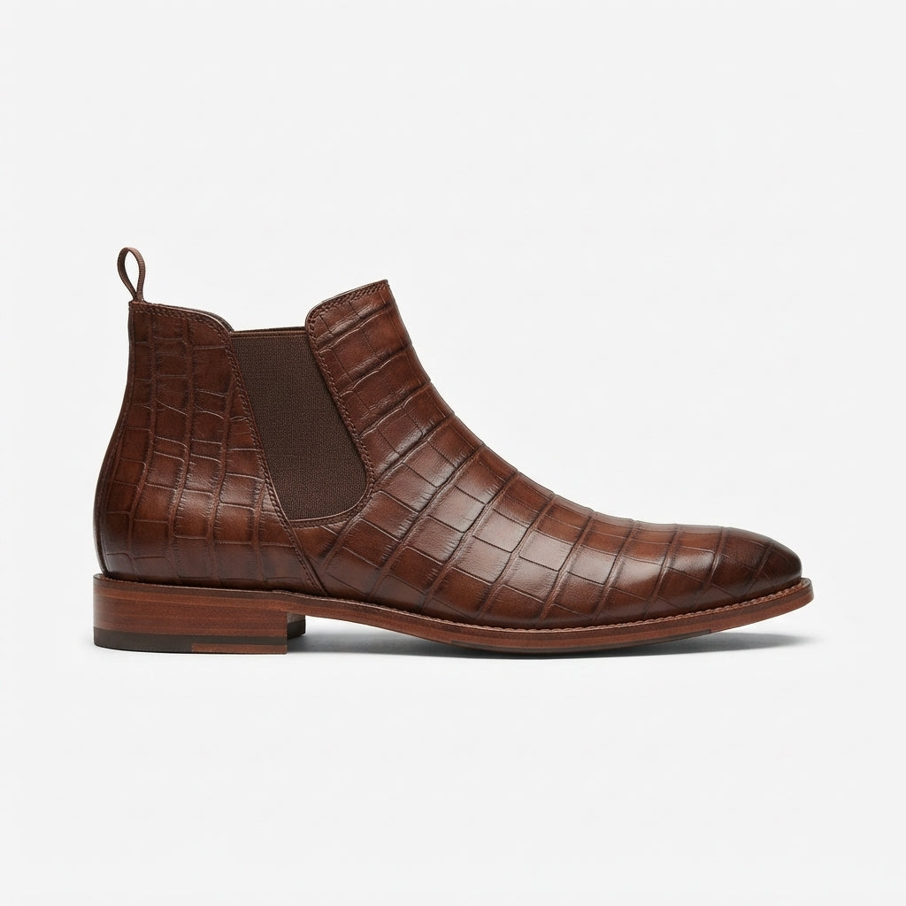 Men's Leather Chelsea Boots