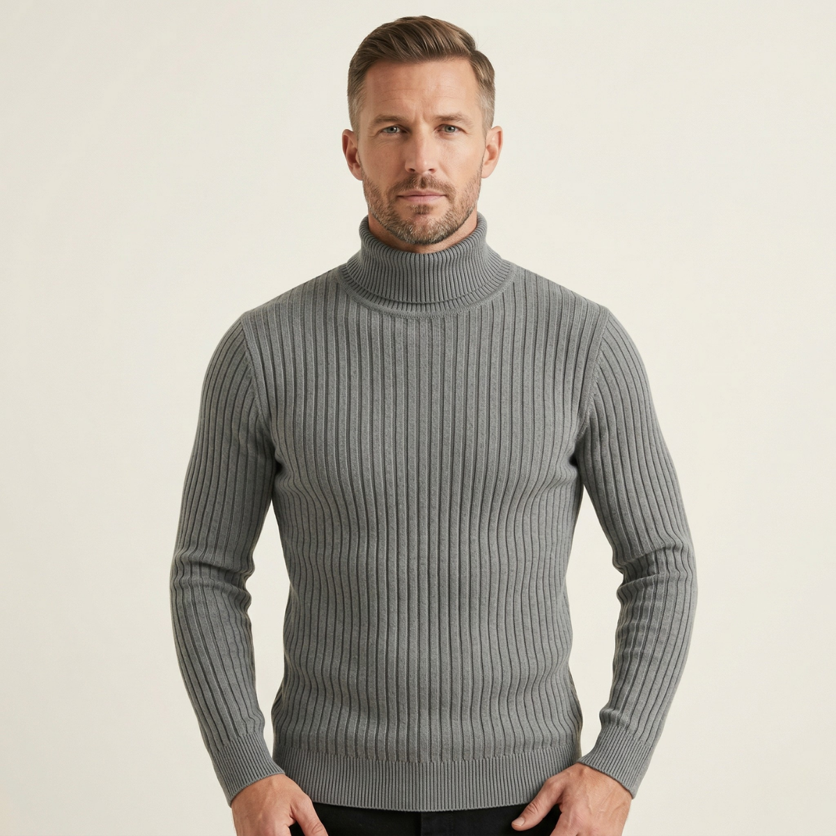 Tavolara Strickrollkragenpullover Slim Fit