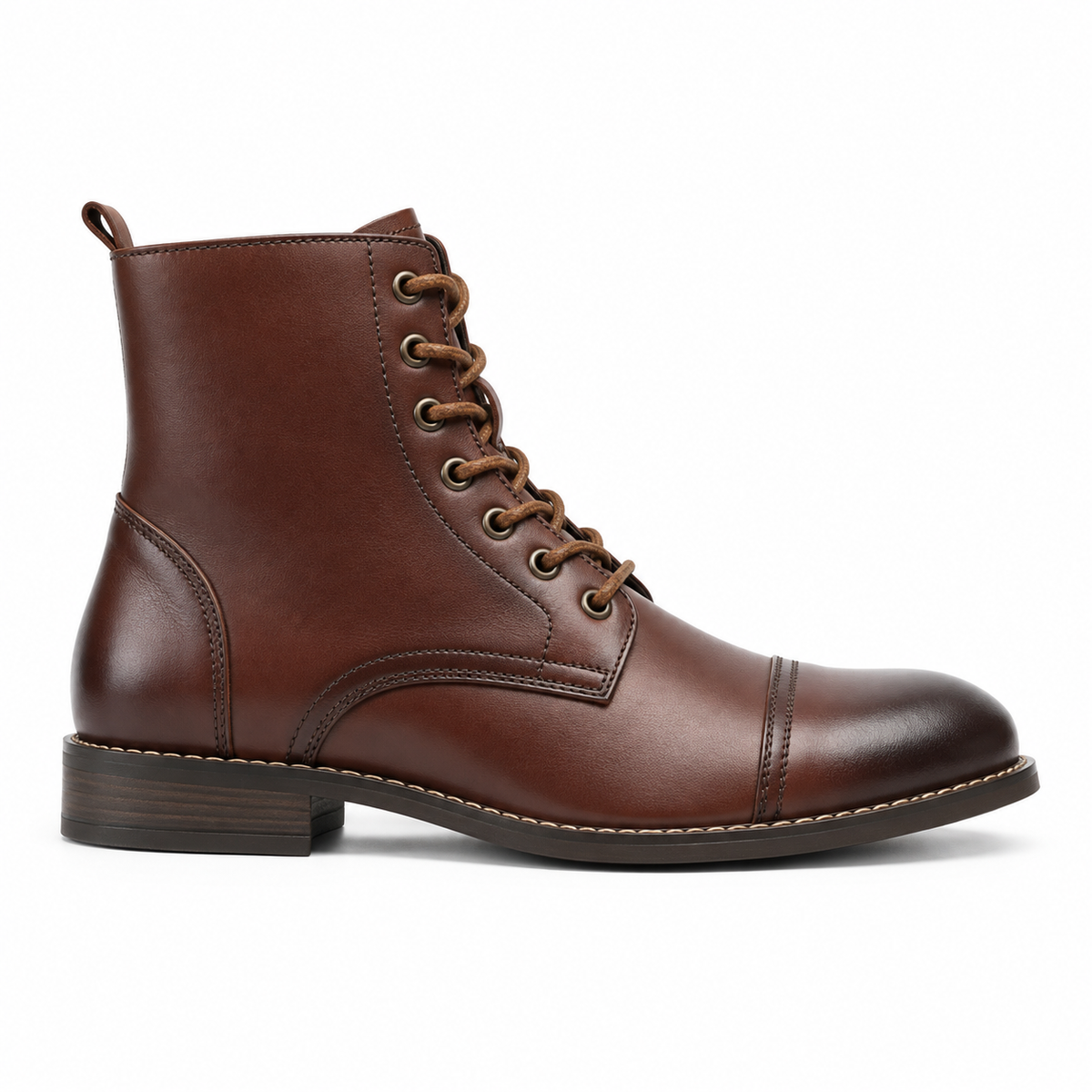 Men's Vintage Leather Ankle Boots