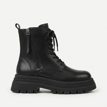 Women's Combat Platform Ankle Boots