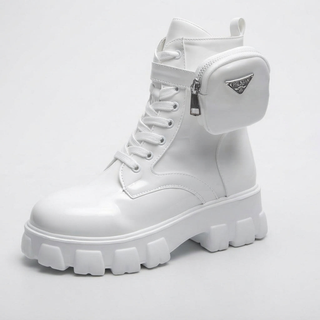 Women's Street Style Platform Combat Boots
