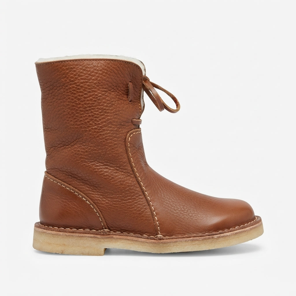 Women's Slouch Orthopedic Leather Boots