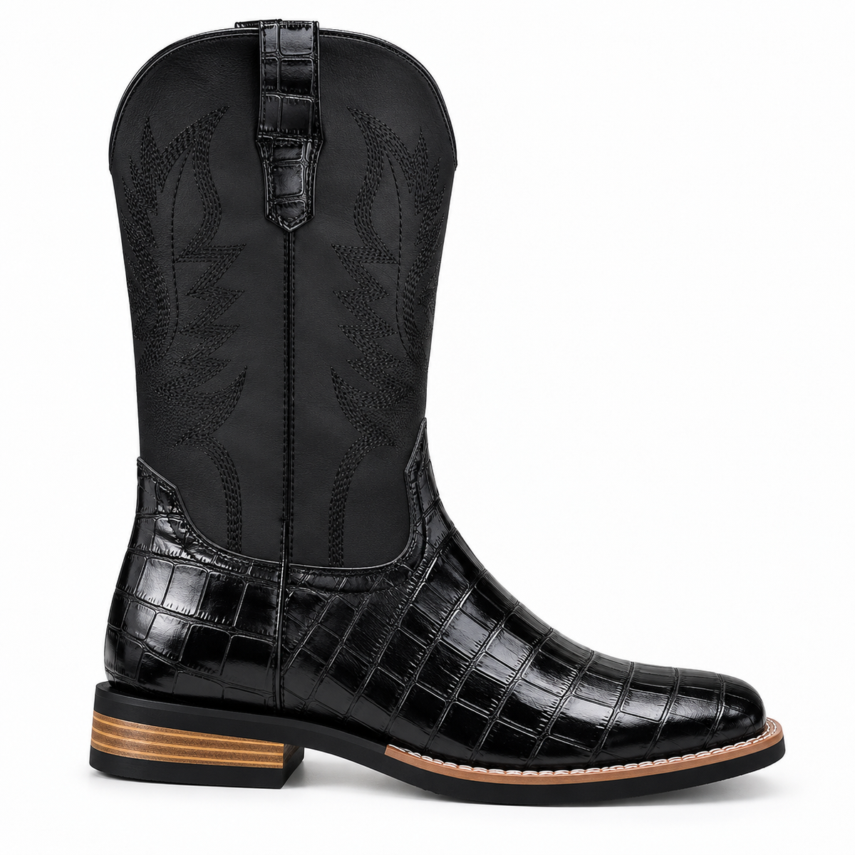 Men's Leather Cowboy Boots