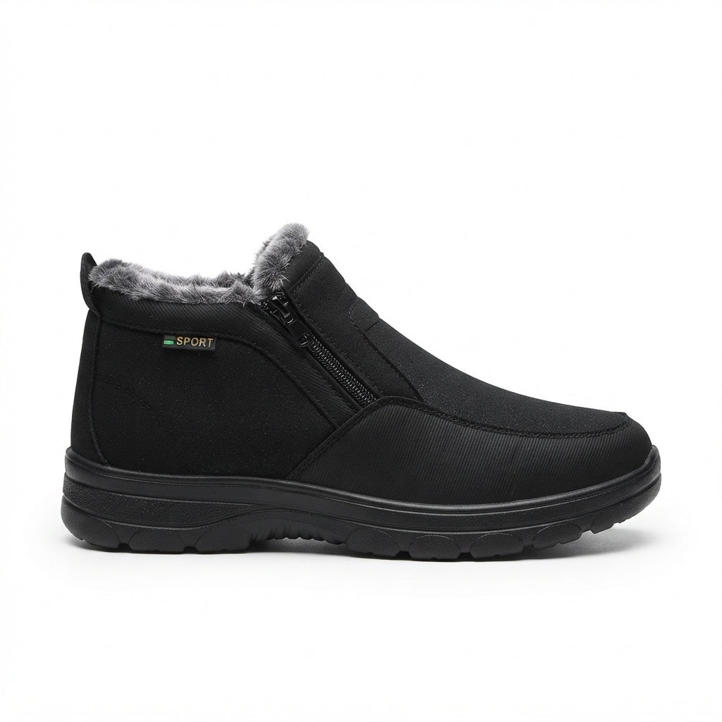 Men's Cosy Leather Ankle Boots