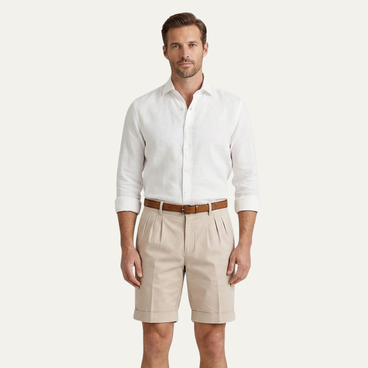 Henwick Leinenshorts