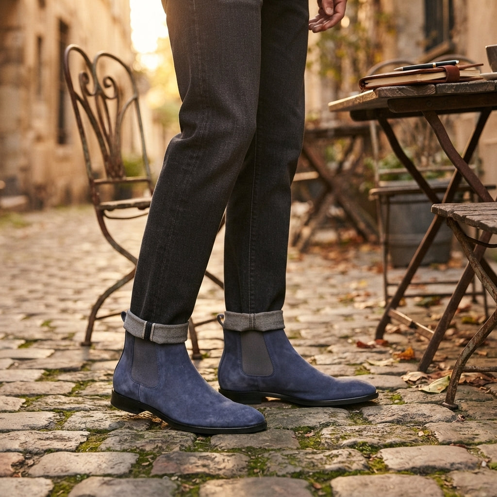 Men's Smart Leather Chelsea Boots