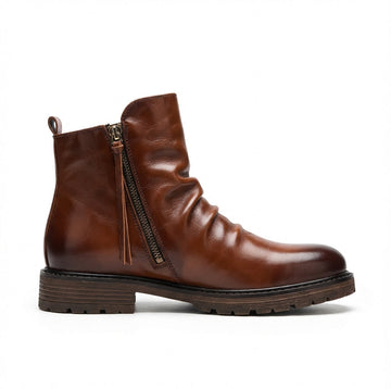 Men's Slouch Leather Boots