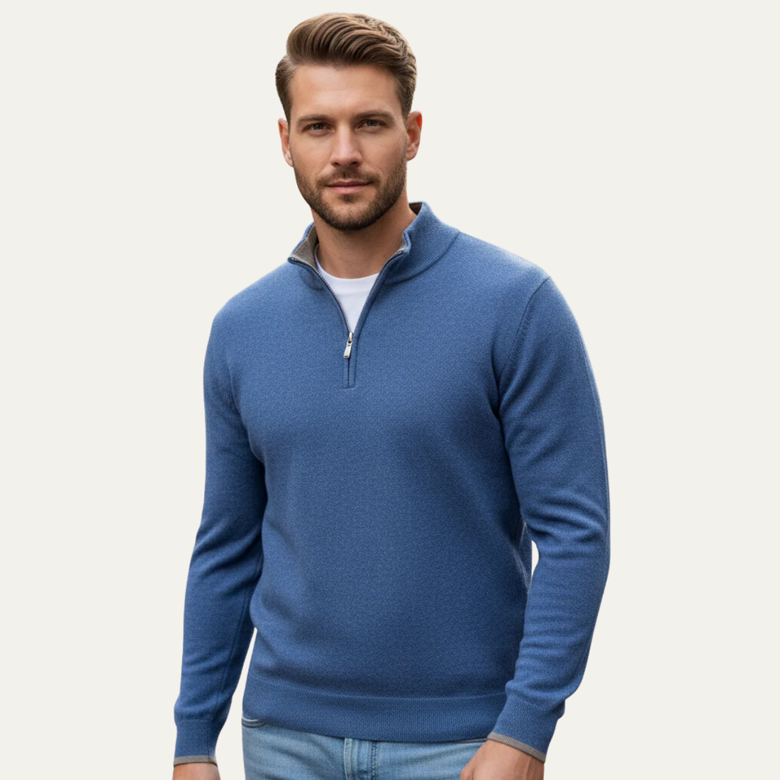 Carver Soft Cotton Sweater