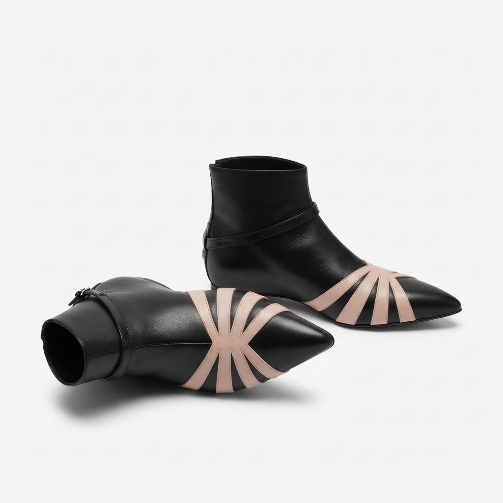 Women's Elegant Pointed Toe Ankle Boots