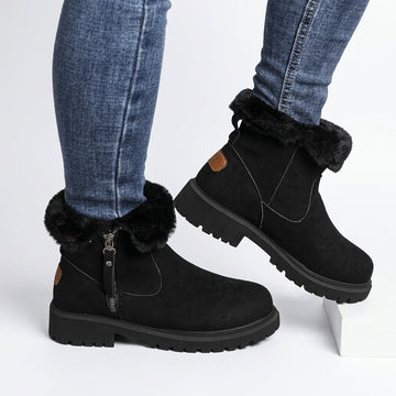 Women's Cosy Suede Side-Zip Ankle Boots