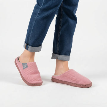 Women's Cosy Ribbed Slippers
