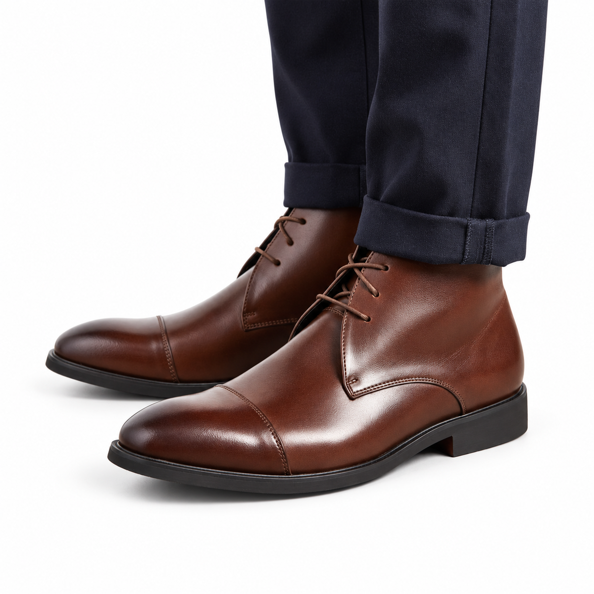 Men's Leather Chukka Boots