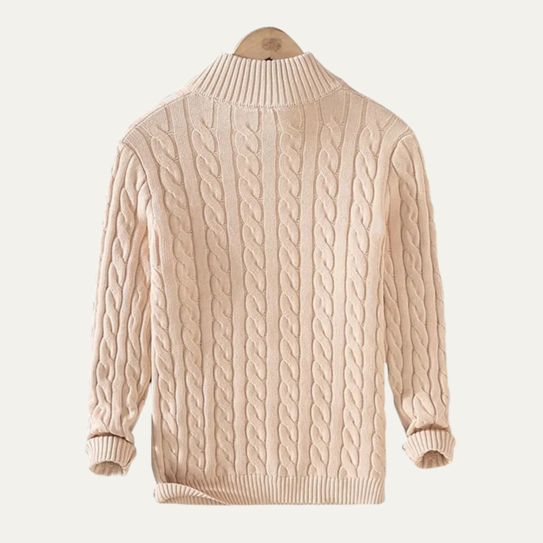 Ashmeadow Cotton Half-Zip Sweater