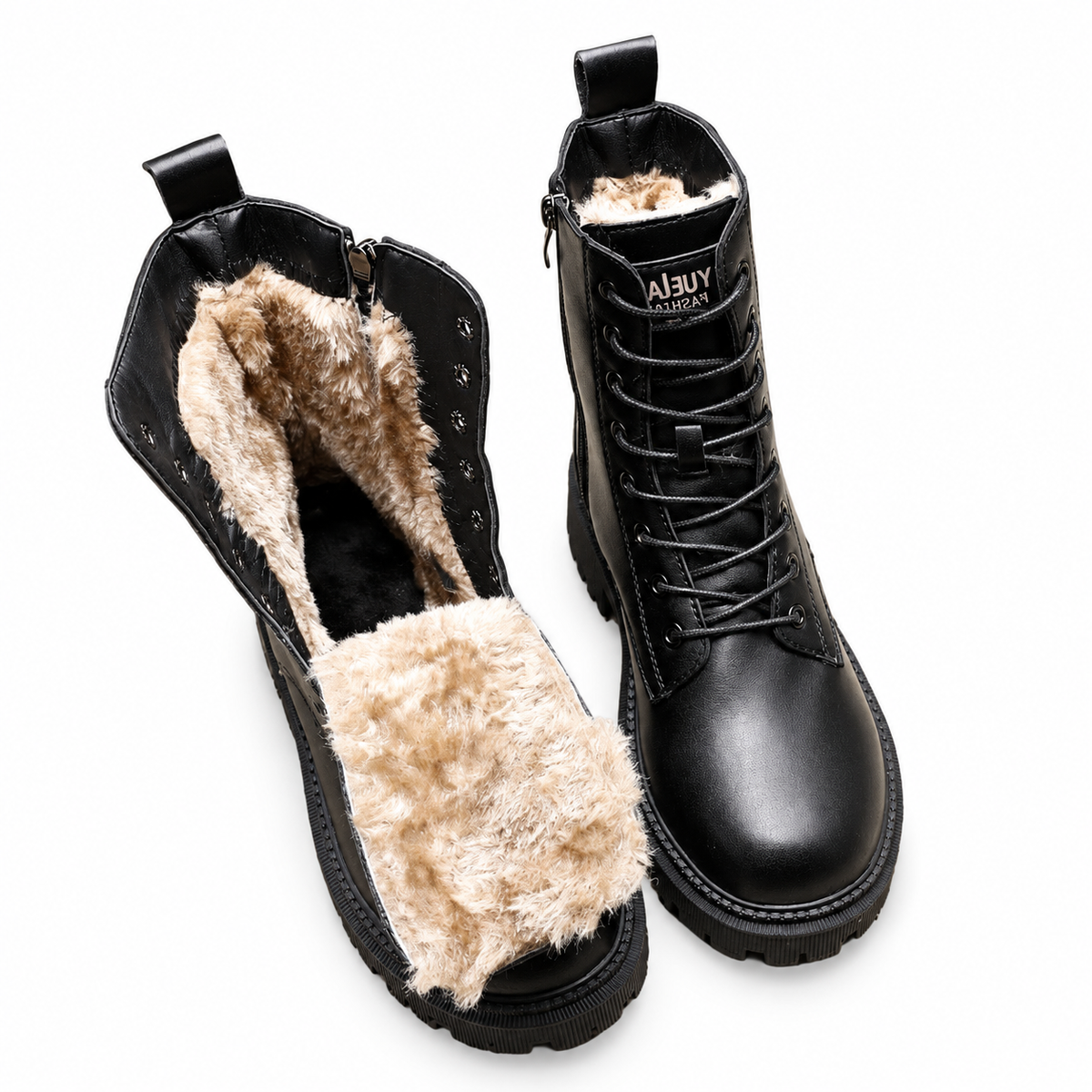Women's Lace-Up Combat Boots