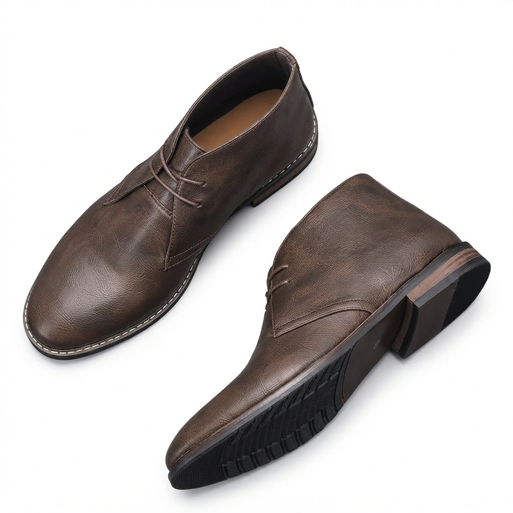 Men's Leather Ankle Boots