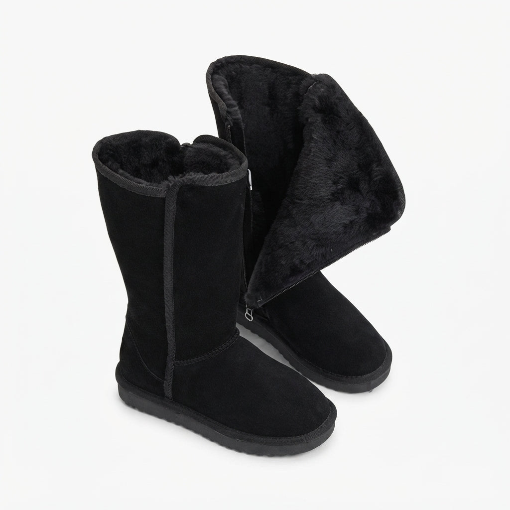 Women's Cosy Suede Knee High Boots