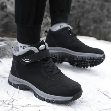 Unisex Fur Lined Winter Boots – Warm Cushioned Outdoor Boots
