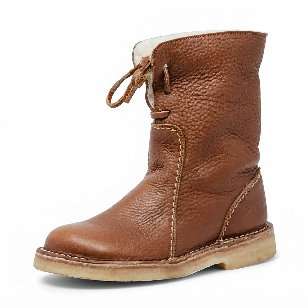 Women's Slouch Orthopedic Leather Boots