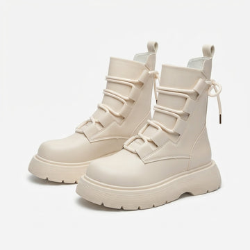 Women's Combat Platform Boots