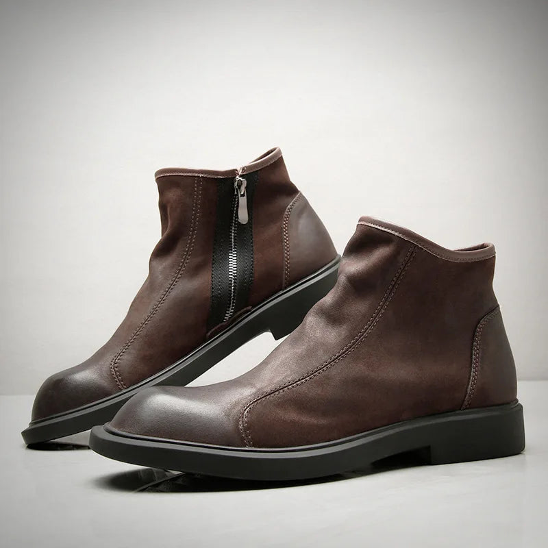 Bari Leather Ankle Boots