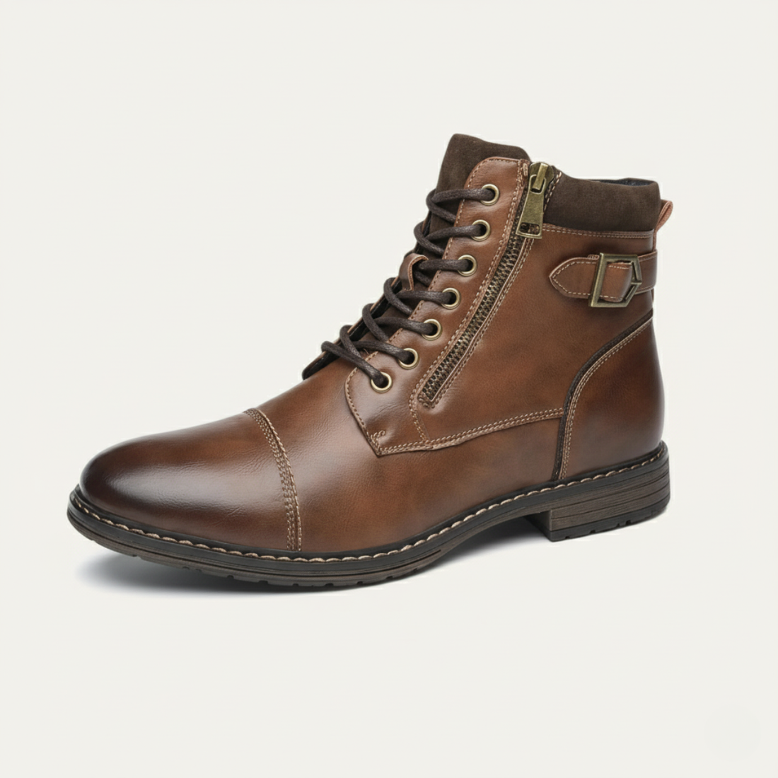 Brescia Leather Ankle Boots