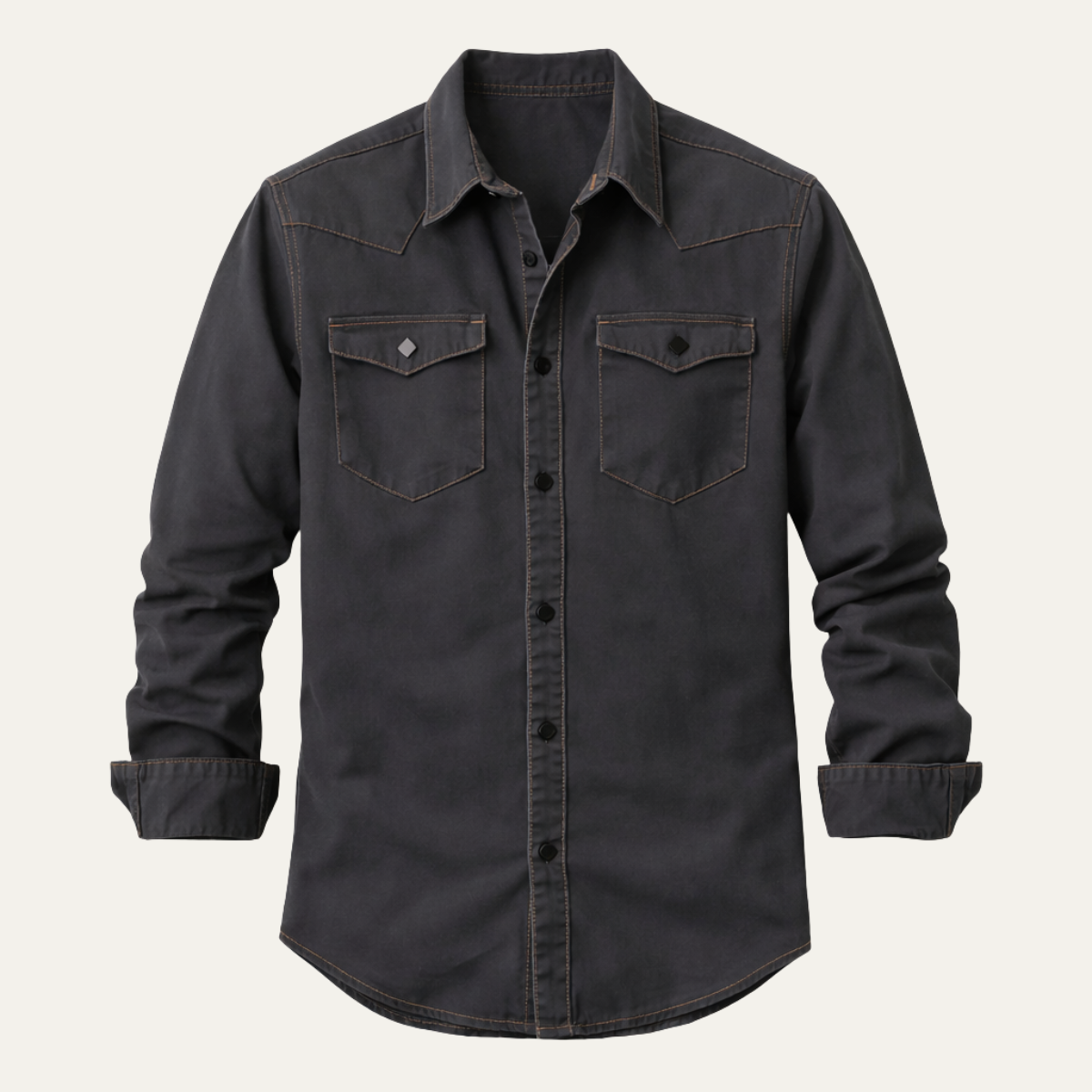 Glenwood Court Denimjeanshemd