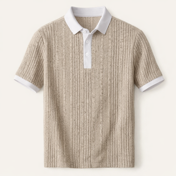 Glenfall Ridge Strickpoloshirt