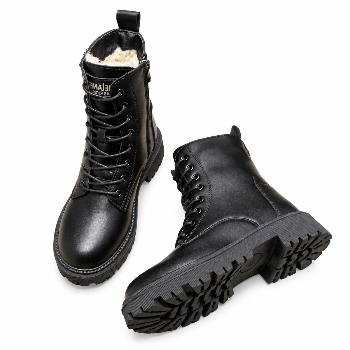 Women's Lace-Up Combat Boots