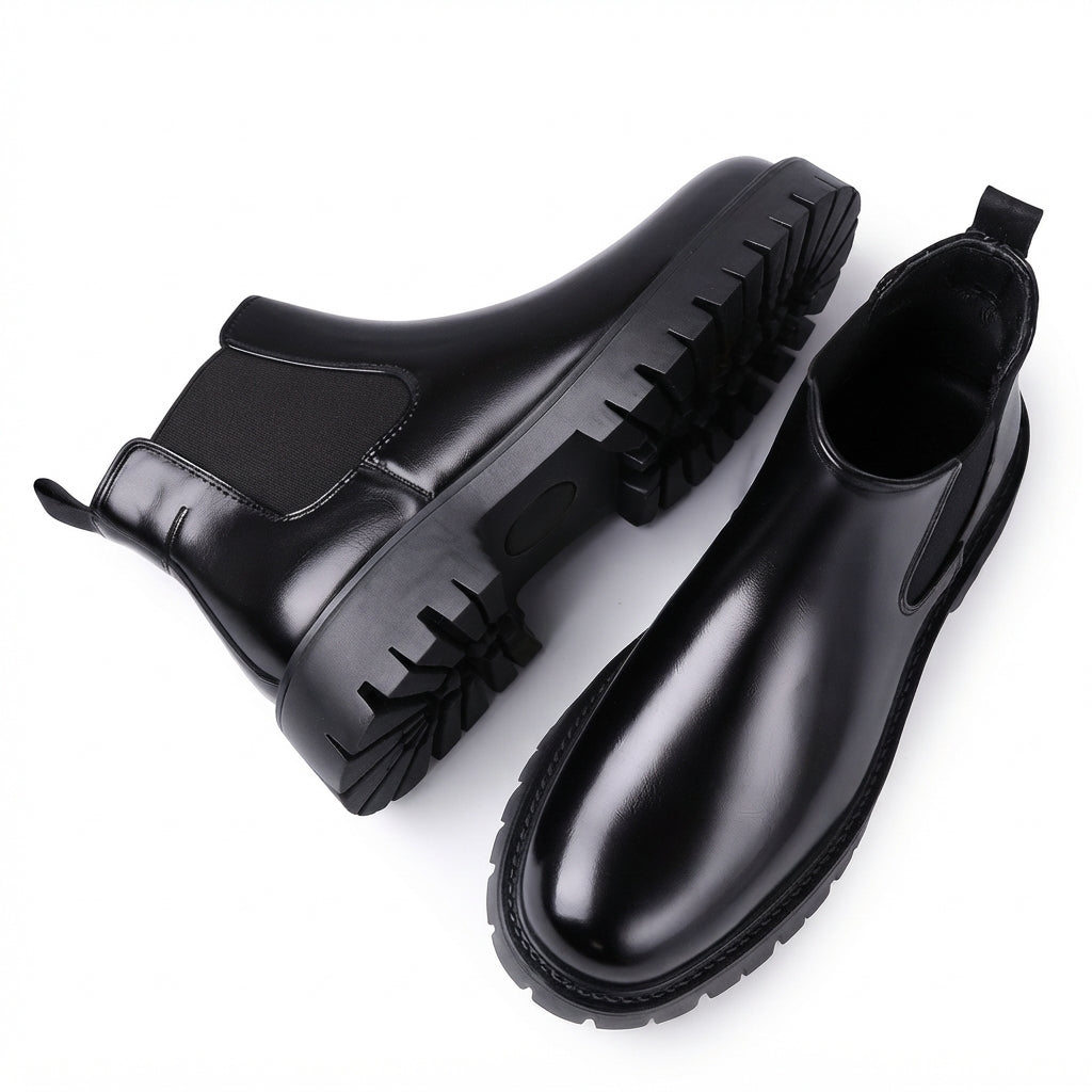 Men's Rugged Platform Chelsea Boots
