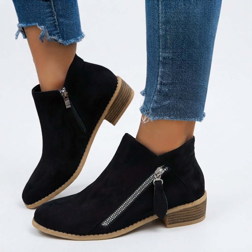 Women's Elegant Heeled Ankle Boots
