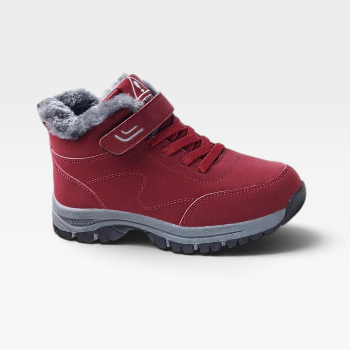 Unisex Fur Lined Winter Boots – Warm Cushioned Outdoor Boots