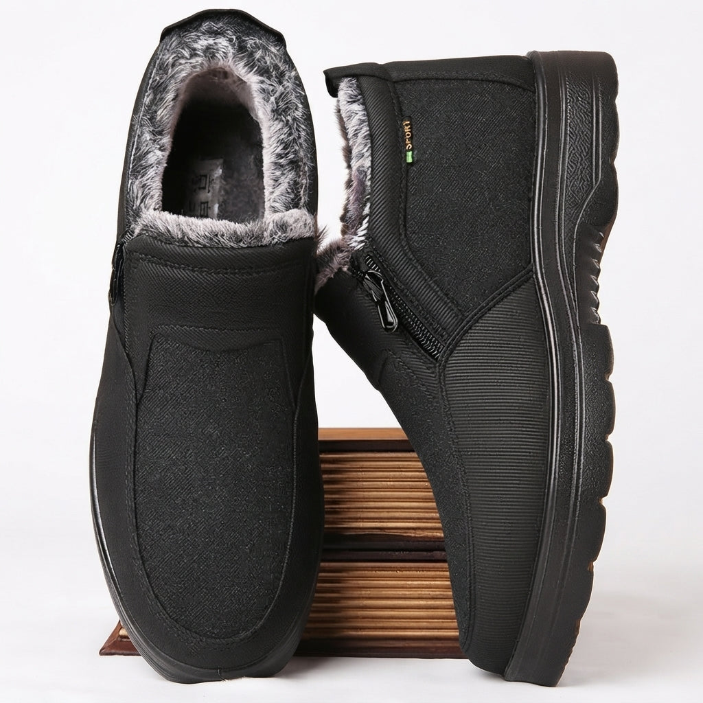 Men's Cosy Leather Ankle Boots