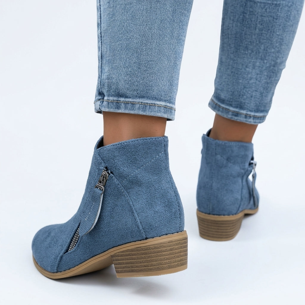 Women's Easy Heeled Ankle Boots
