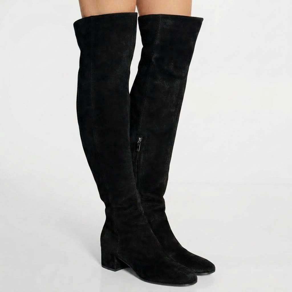 Women's Over The Knee High Suede Boots