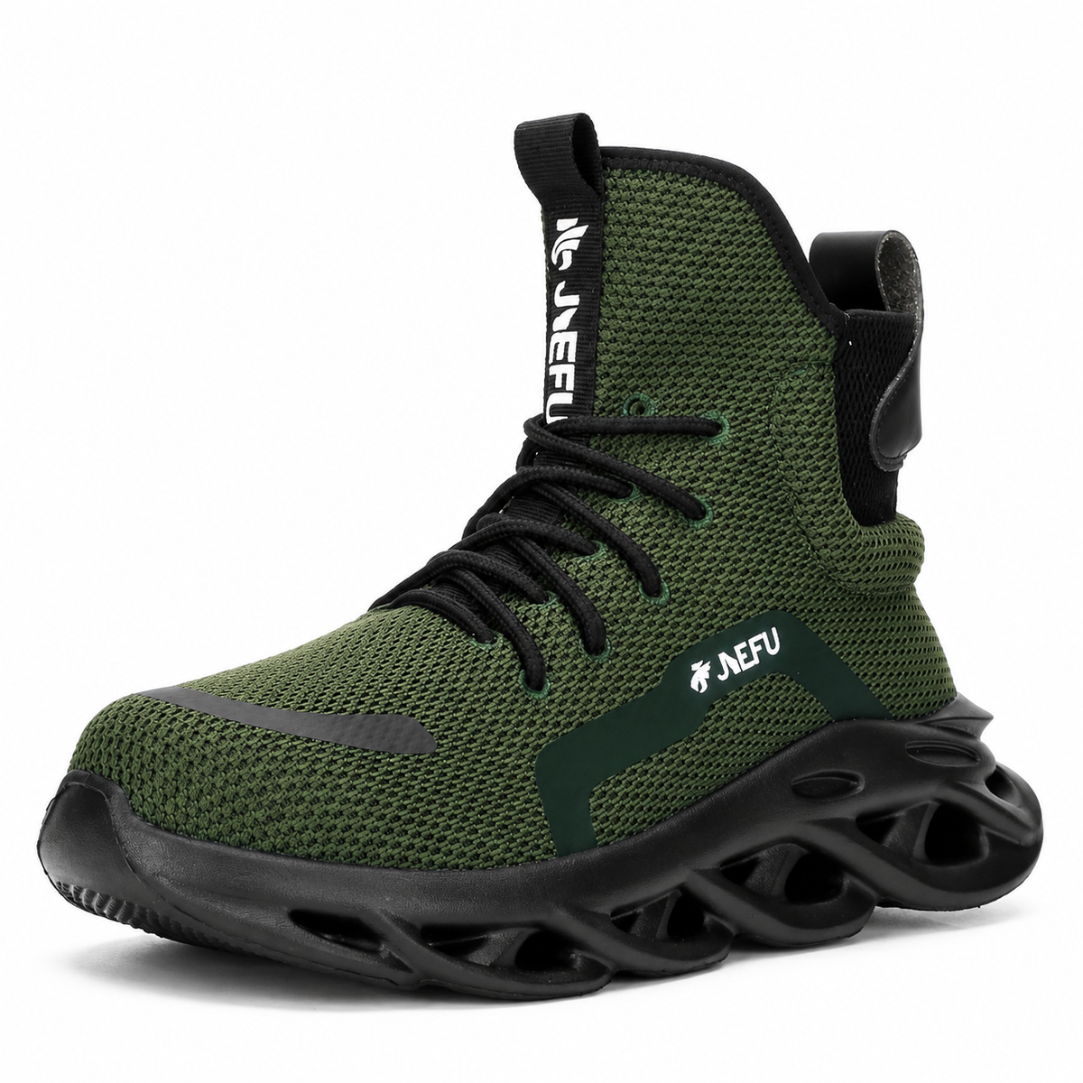 Men's Orthopedic High-Top Toe Safety Trainers