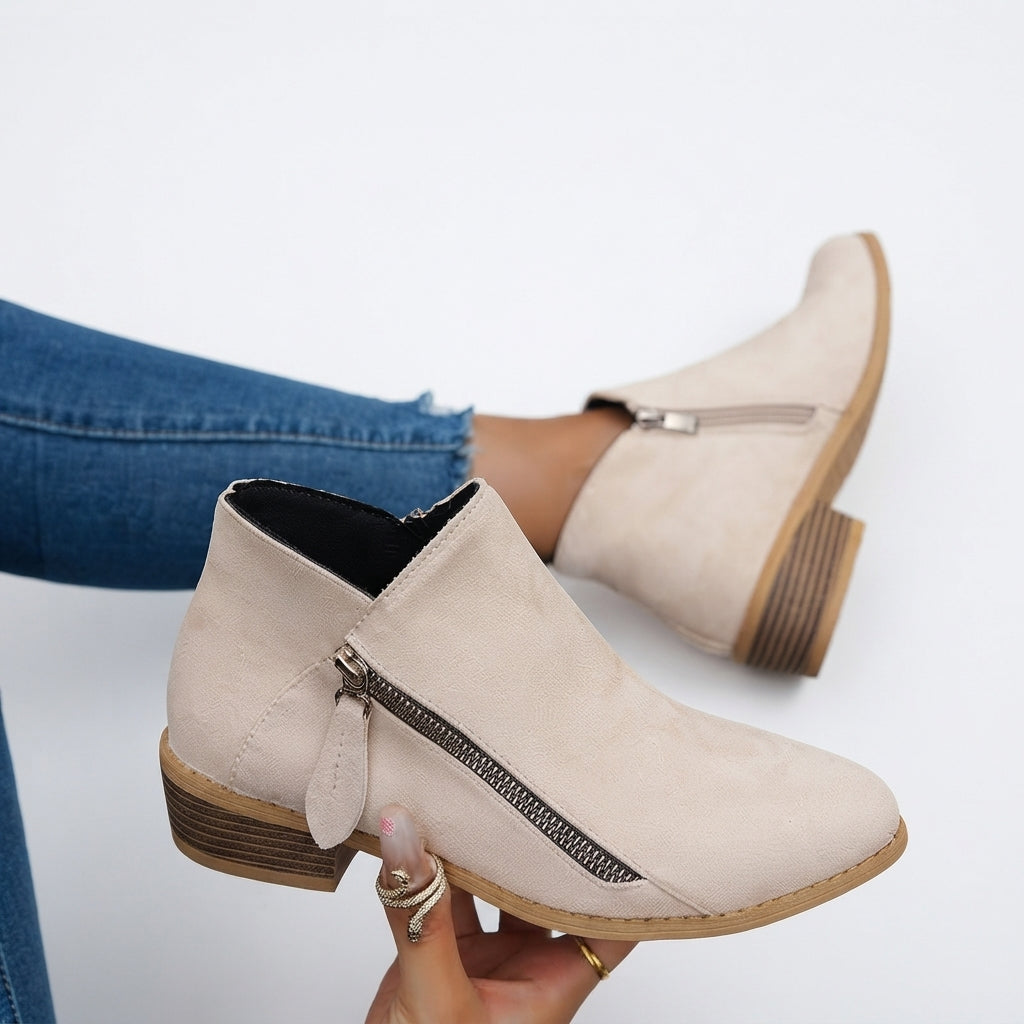 Women's Elegant Heeled Ankle Boots