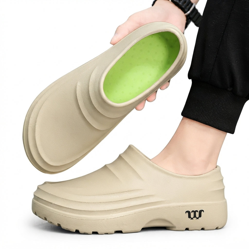 Women's Effortless Waterproof Platform Clogs