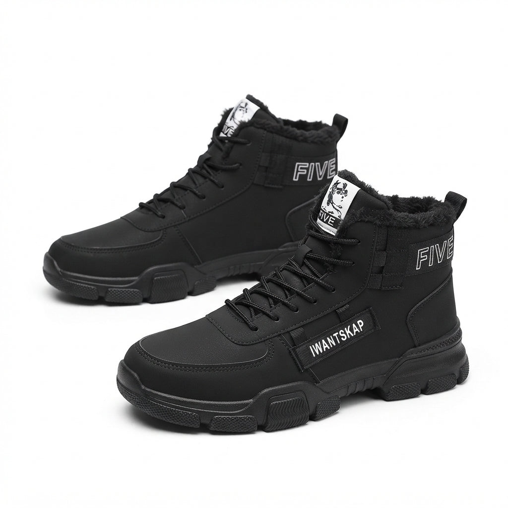 Men's Cosy Combat Boots