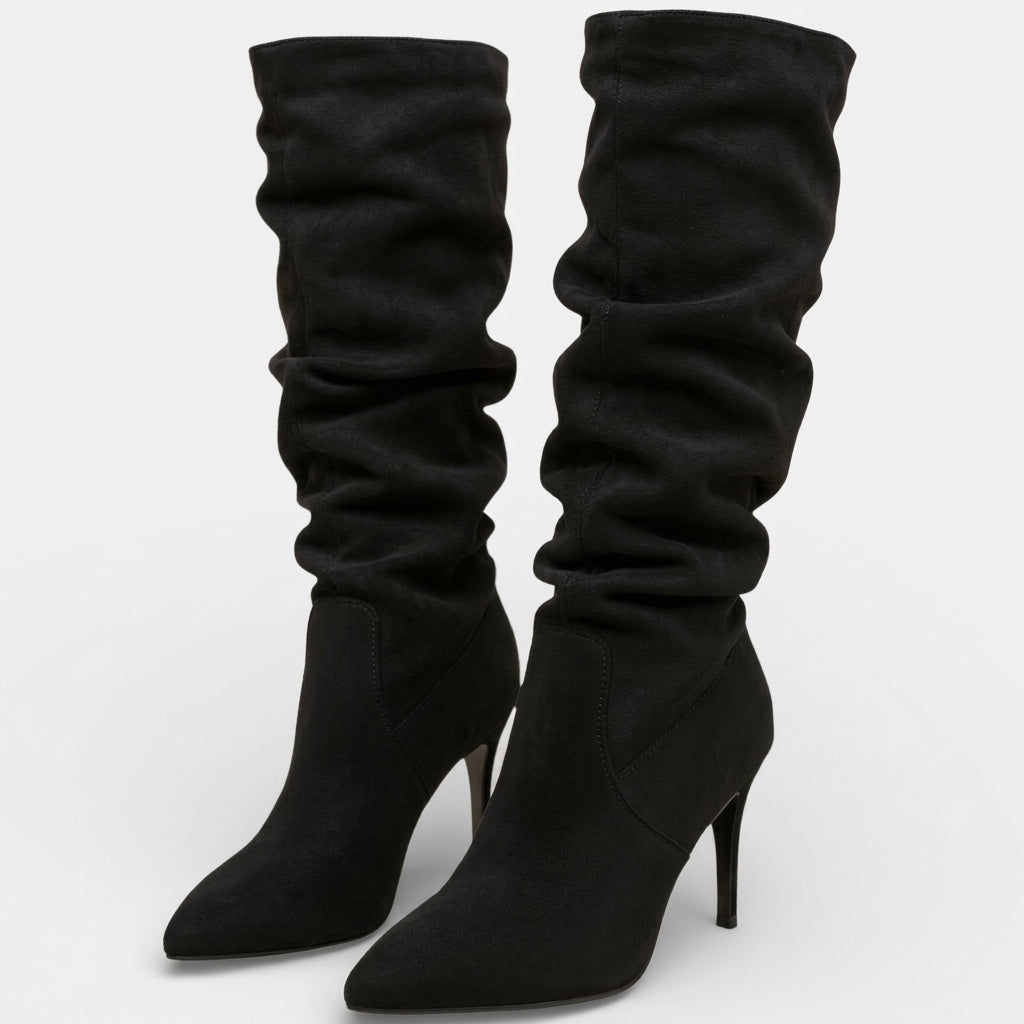 Women's Suede Knee High Boots