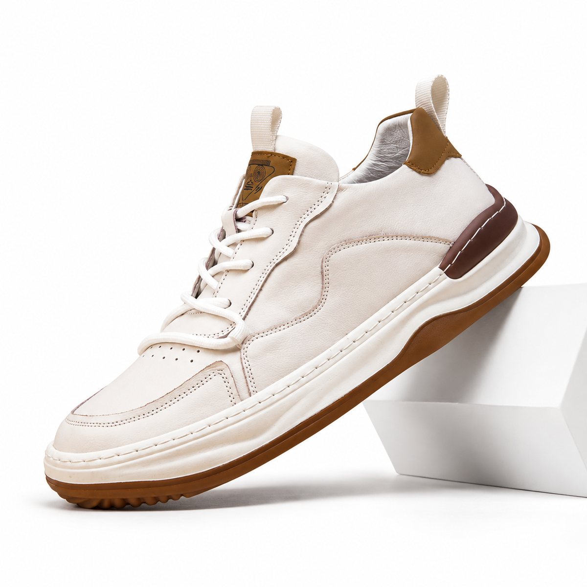 Men's Leather Urban Trainers