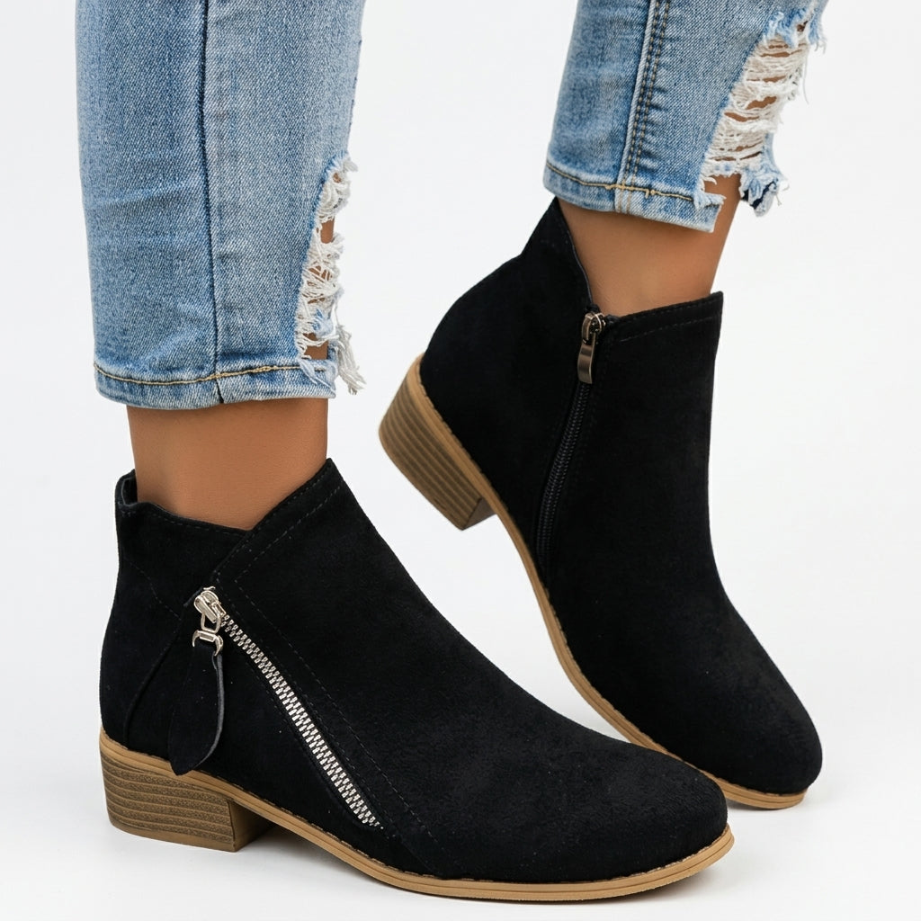Women's Easy Heeled Ankle Boots