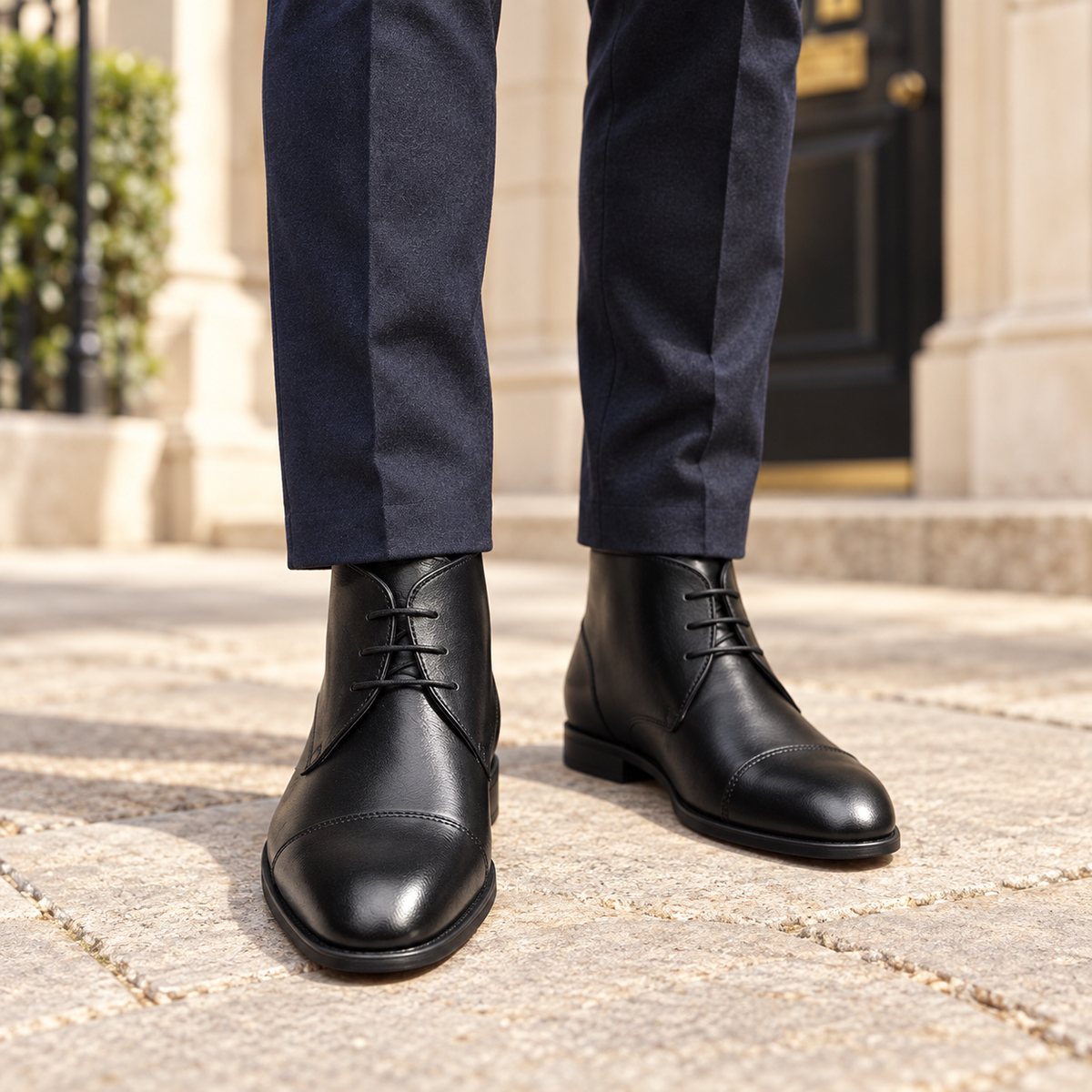 Men's Leather Chukka Boots